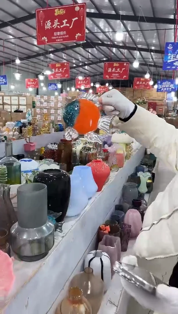 【闪购商品】无铅玻璃悠悠V-花器-13早