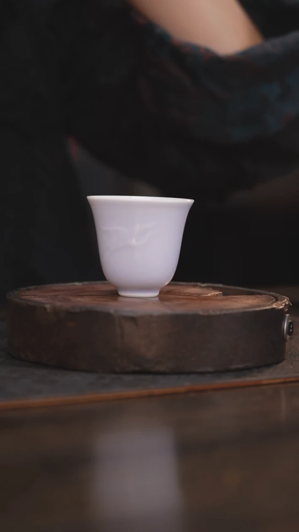【闪购商品】杯5柴烧柴房陶瓷｜仙鹤