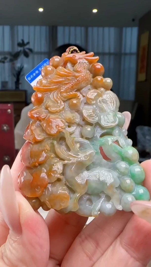 【闪购商品】翡翠颈饰未镶嵌YJ@@960Q3J15835