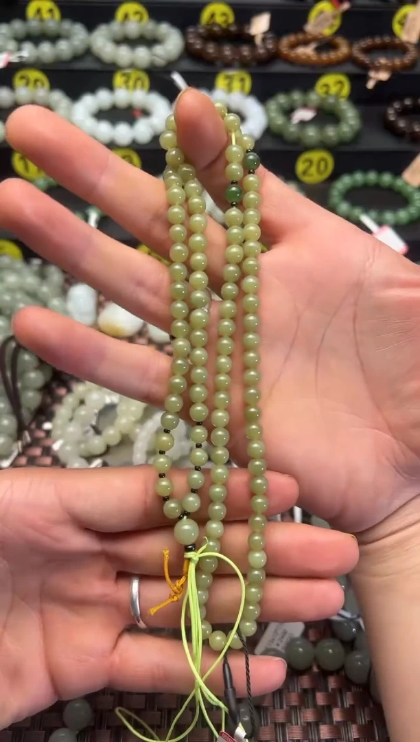 【闪购商品】和田玉项链未镶嵌若羌青黄口项链卡6