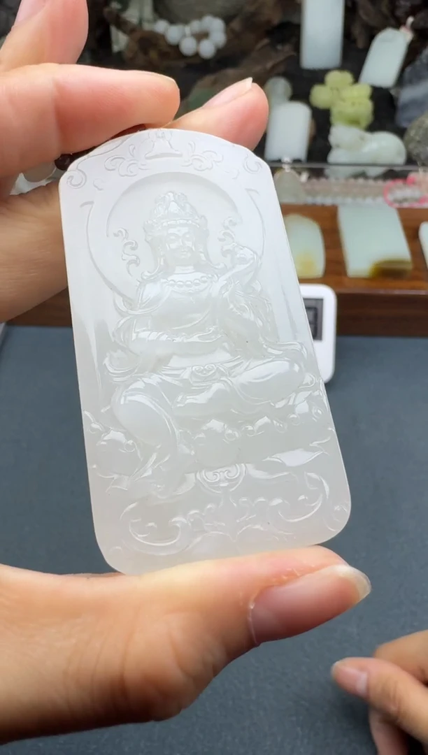 【闪购商品】和田玉颈饰未镶嵌开心