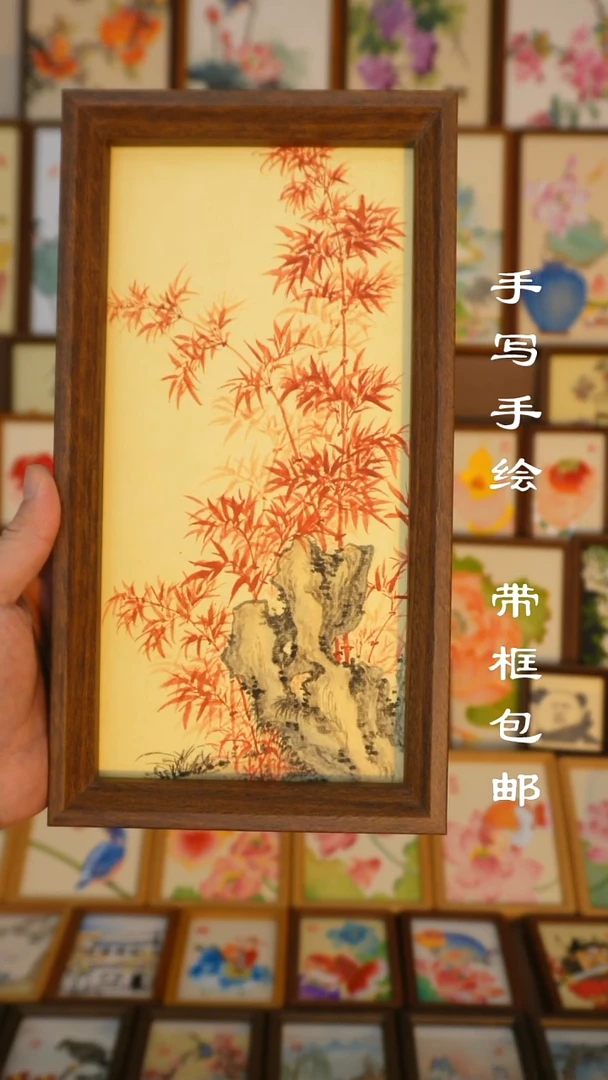 5*10寸精品朱竹11