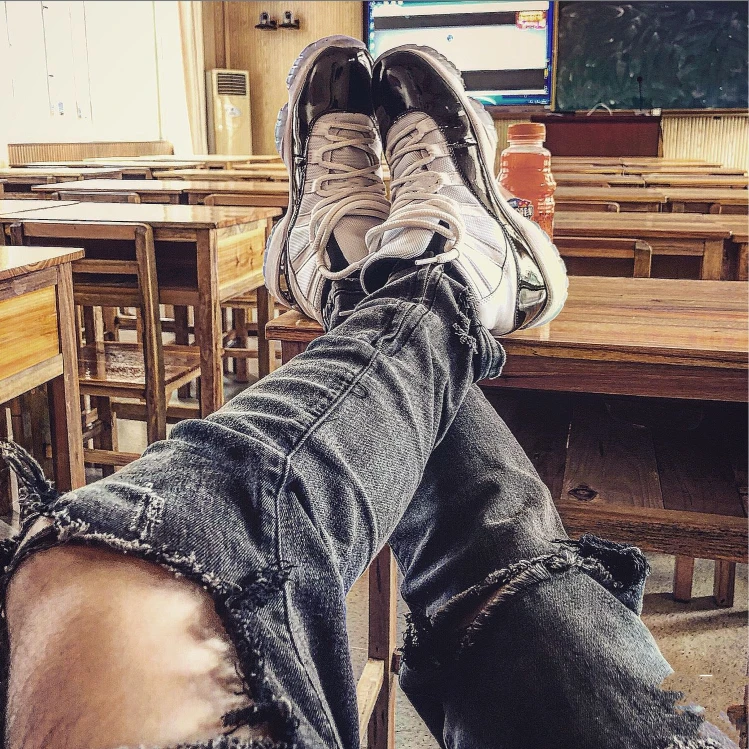 斐特玛增高系带工装鞋厚底男士高帮鞋中帮黑灰运动篮球缓震