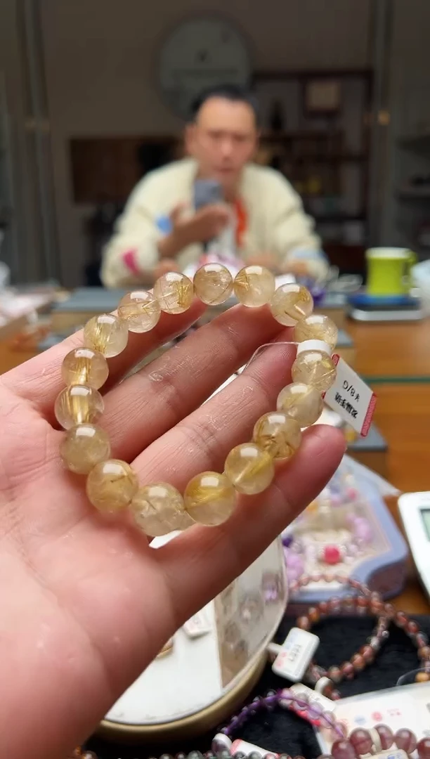 未镶嵌手链水晶发晶003