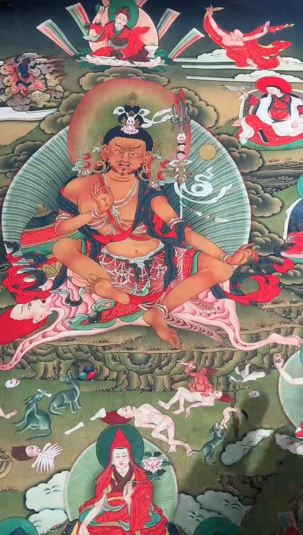 卷轴画天天的唐卡tk160