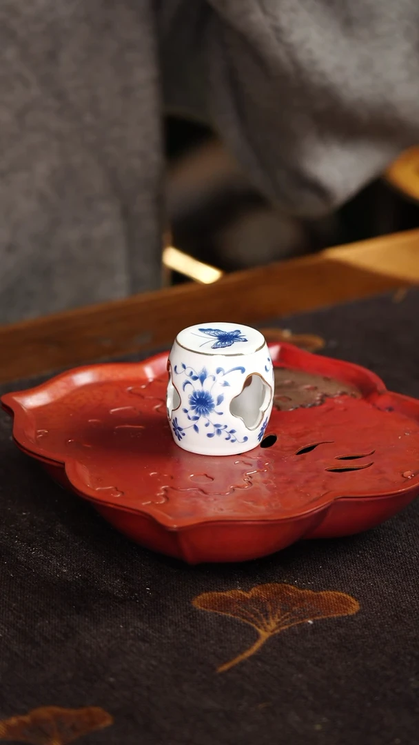 【闪购商品】青花盖置青花盖置