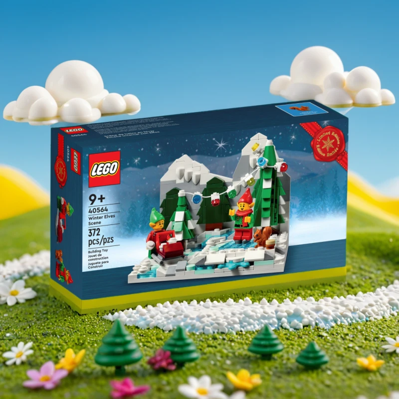 LEGO/乐高积木40564 冬季欢乐精灵1盒.