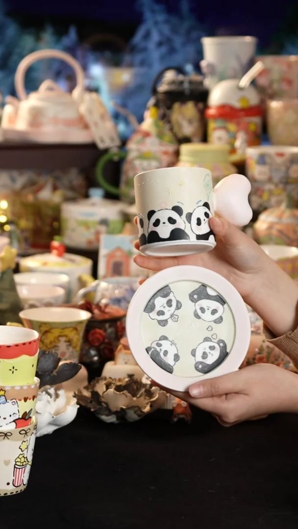 其他陶景德镇釉下彩手绘设计师款陶瓷