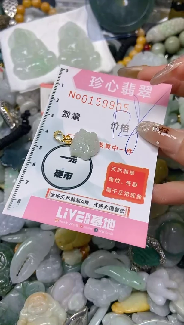 【闪购商品】翡翠颈饰未镶嵌闪购0159905