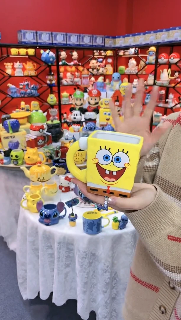 【闪购商品】1@@家用水杯陶瓷杯子