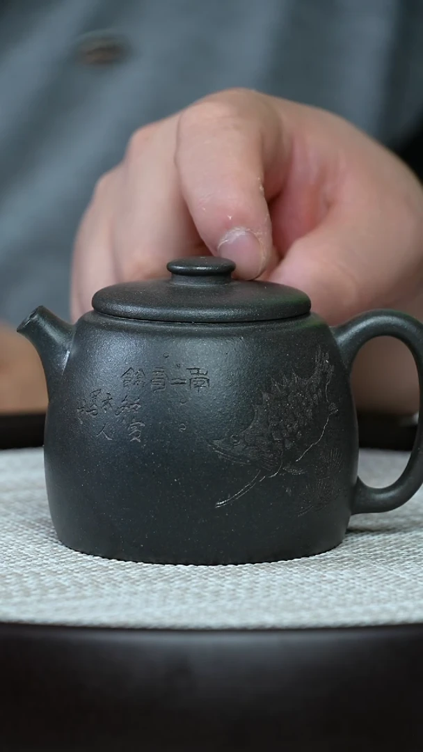 茶壶紫砂0709早直播柴烧09