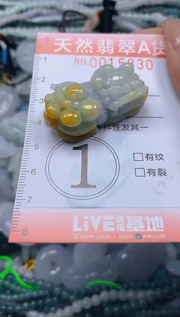 翡翠未镶嵌颈饰闪购0015830