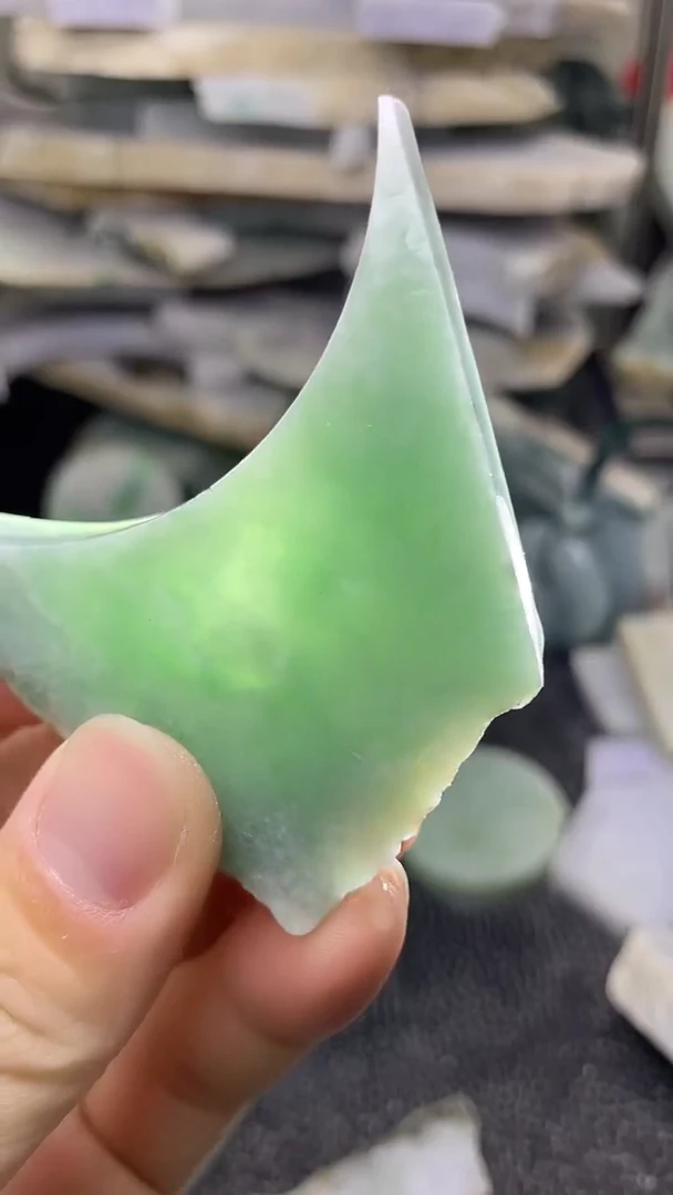 裸石翡翠天然A货翡翠板料