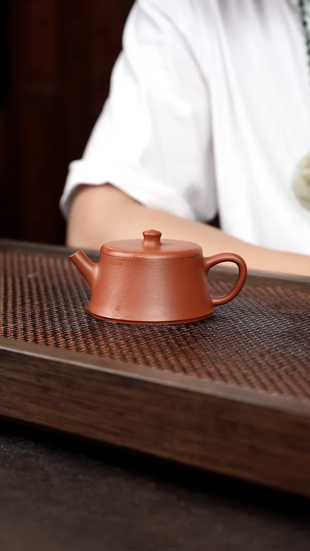 茶壶紫砂朱泥云柱