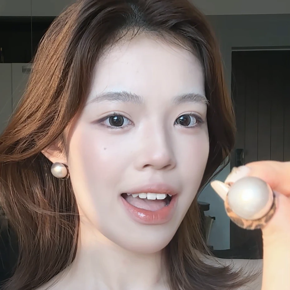 合金仿珍珠耳饰 复古美拉德豹纹珍珠耳钉轻奢高级感气质耳饰独特