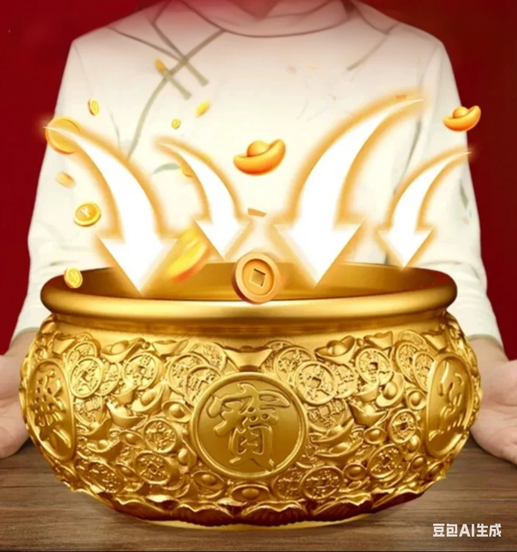 超大【直径31厘米16斤】内雕刻蟾蜍钱币聚宝盆公司店铺家居装饰摆件