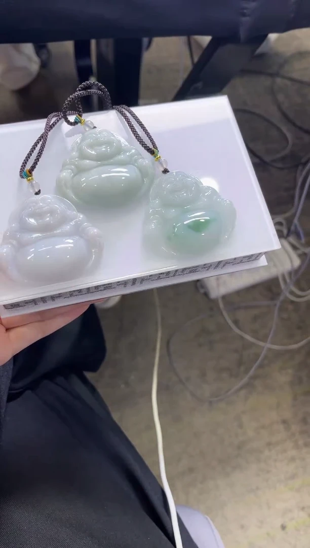 颈饰未镶嵌翡翠B170/多样性发一件/配绳子