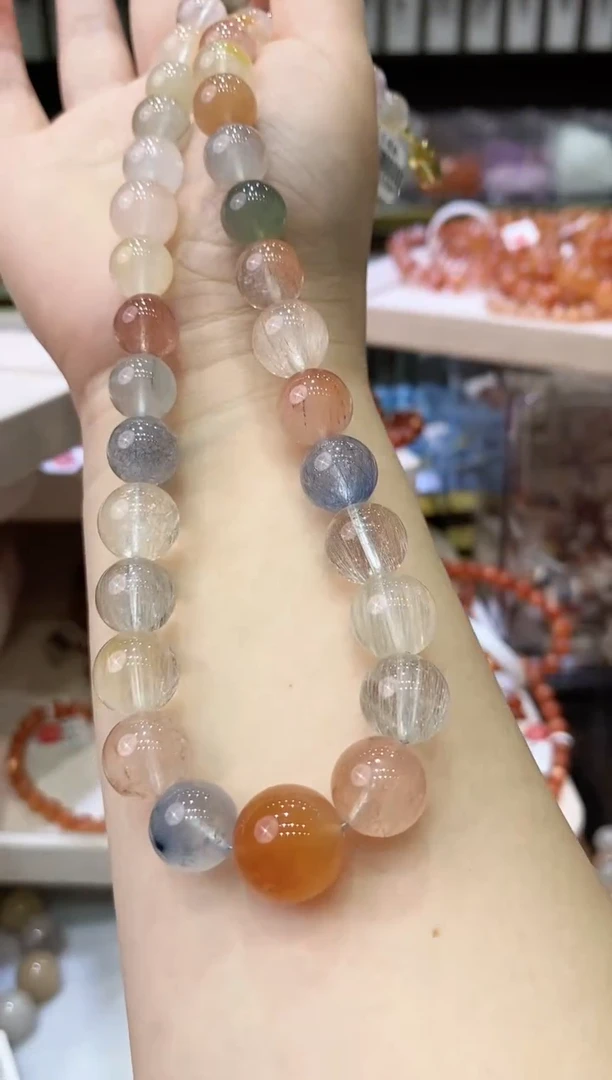 项链未镶嵌水晶多样性发其一