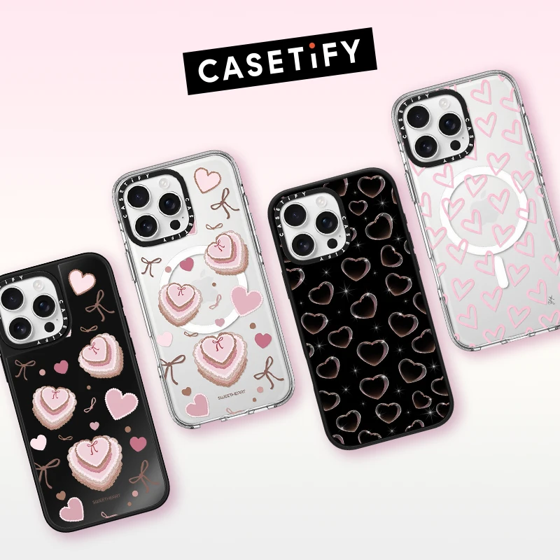 CASETiFY 爱心系列手机壳 适用iPhone16/15 Pro新