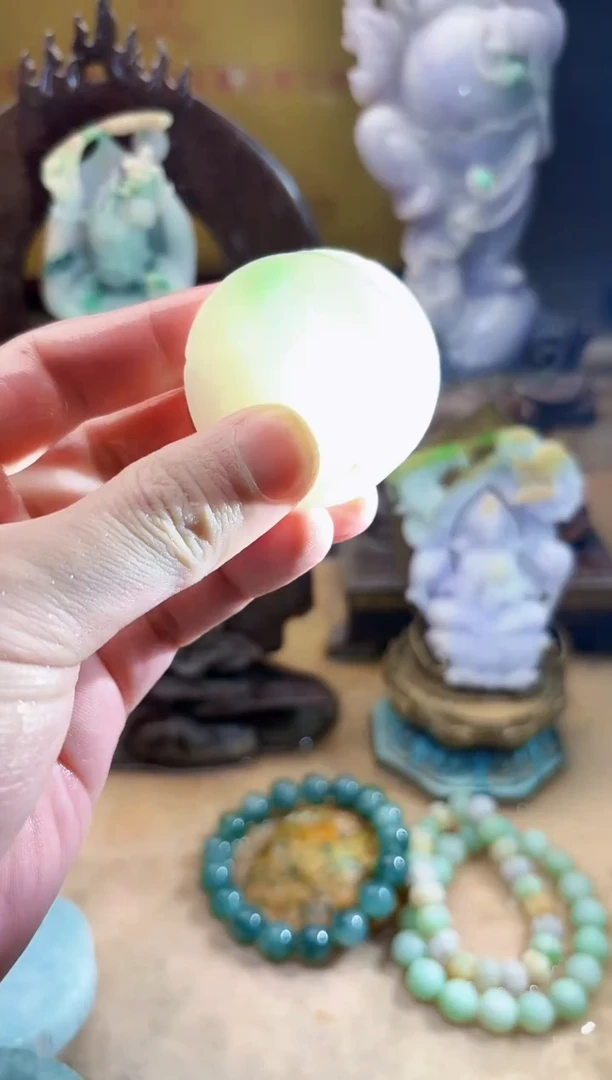 未镶嵌挂件翡翠A货张麦9826