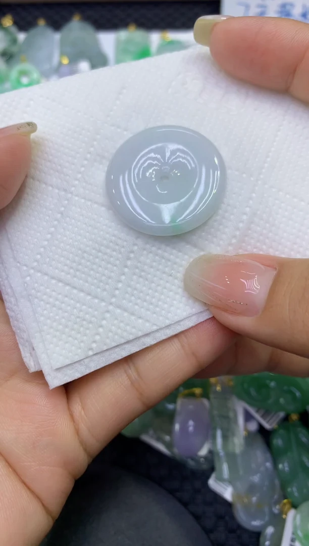 颈饰未镶嵌翡翠天然缅甸A货翡翠