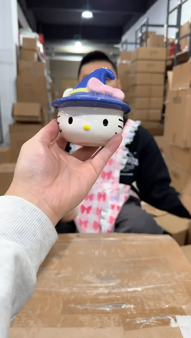 瓷片魔法kt花插