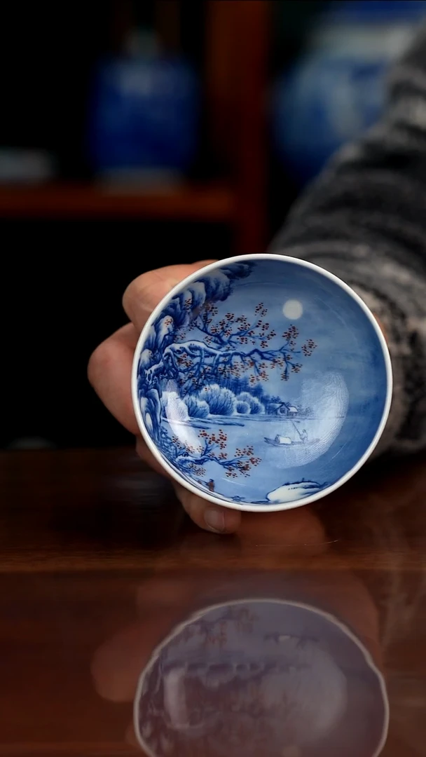 景琳藏北派山水梅雪印春风