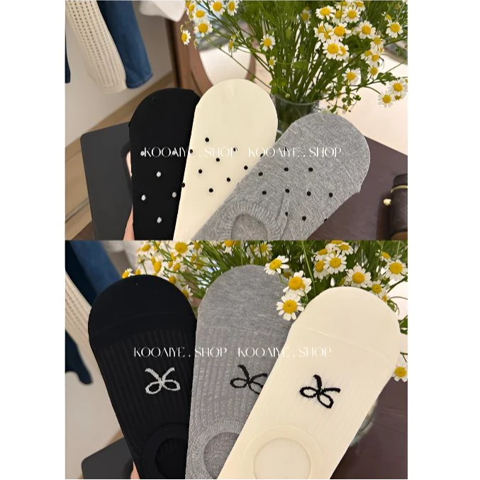 【船袜】韩系防滑透气不掉根吸汗女士棉质船袜