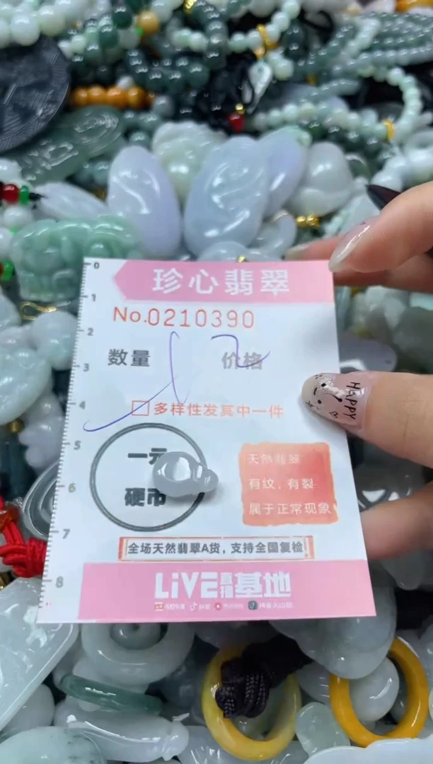 翡翠未镶嵌颈饰闪购0210390