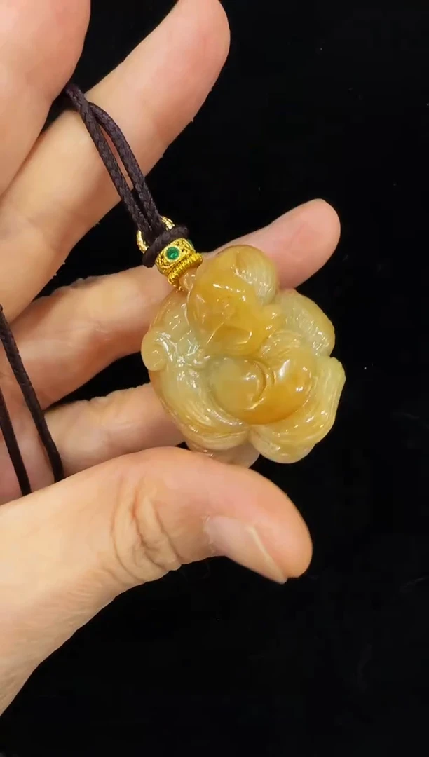 颈饰未镶嵌翡翠国风