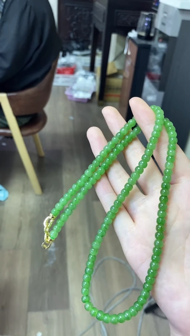 和田玉未镶嵌颈饰多样性发一件 046