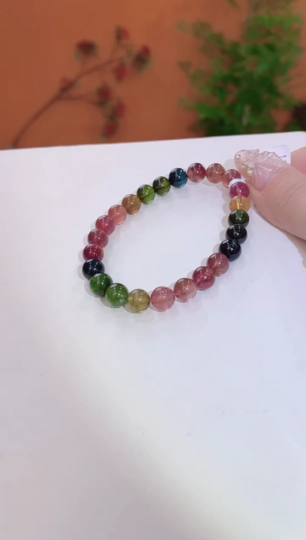 【闪购商品】碧玺手链未镶嵌碧玺手链7*多样性发货一件