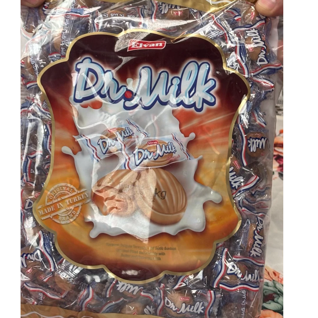 进口 Elvan滴滴香奶味夹心糖果俄宝多滴滴香奶味糖果