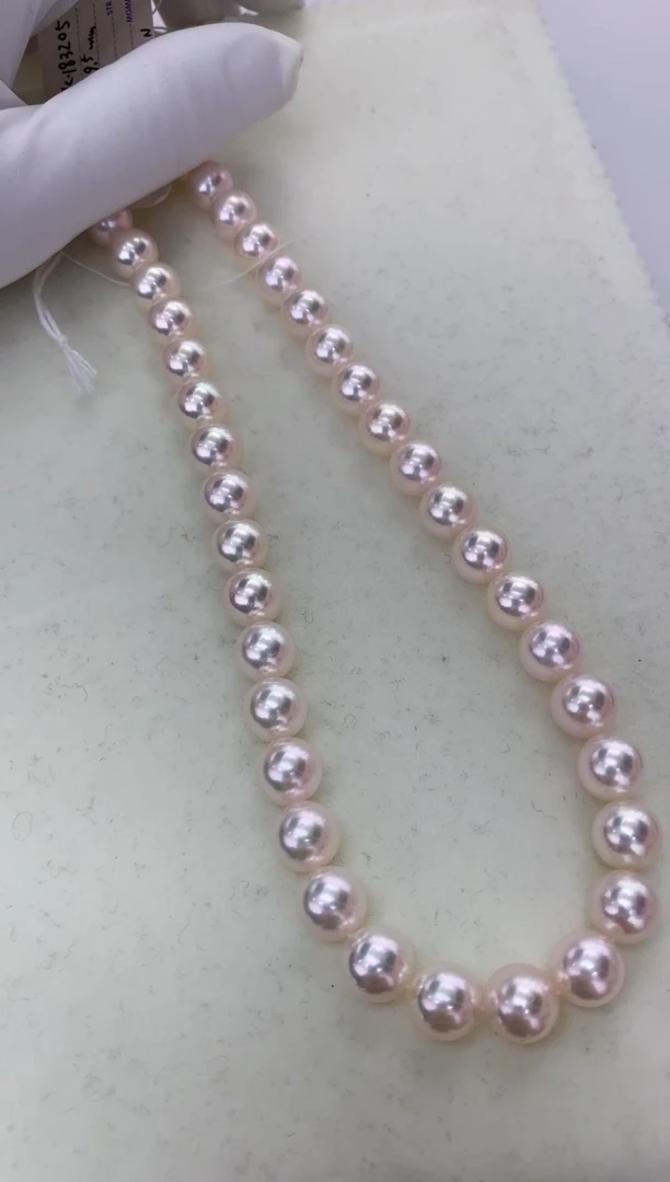 【闪购商品】海水珍珠颈饰未镶嵌rose9-9.5满珠链