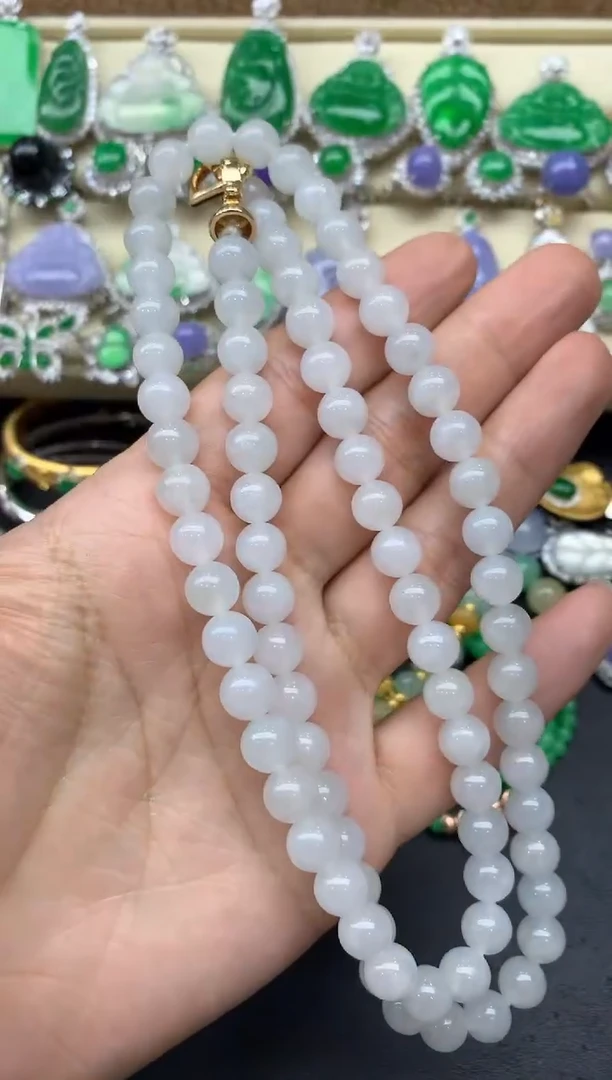 【闪购商品】翡翠手串未镶嵌84-中国好珍宝