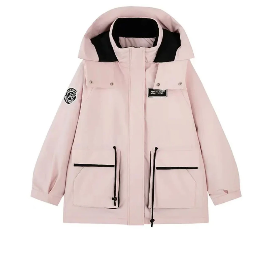 2024年爆款新款时尚百搭新色系户外羽绒服 #YRF001