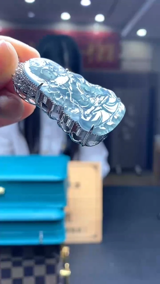 翡翠未镶嵌颈饰********621