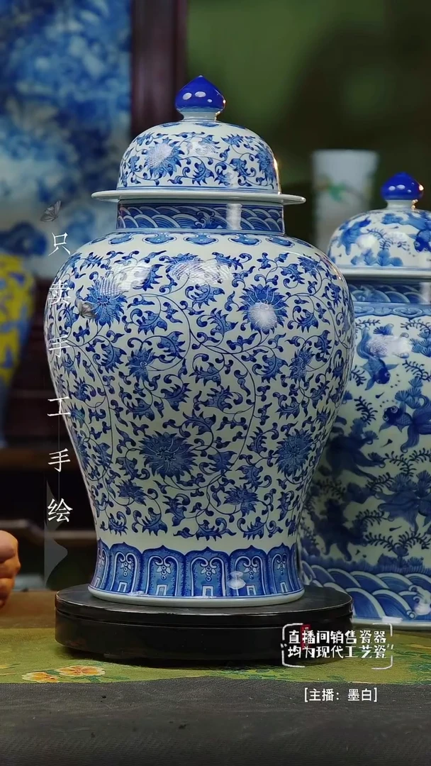 陶收景德镇手工手绘陶瓷