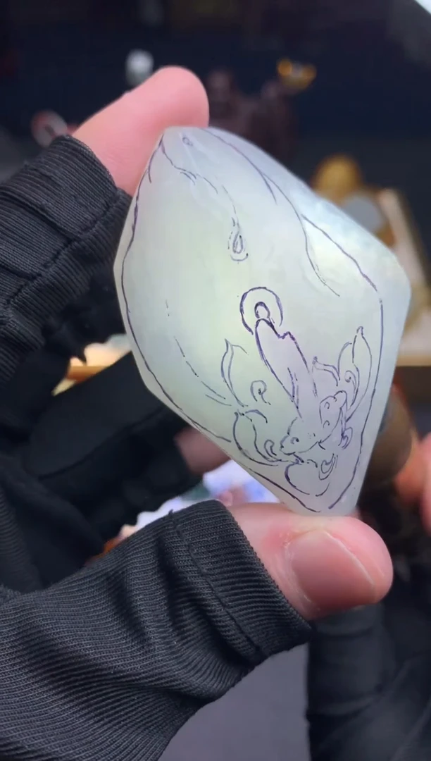 未镶嵌定制翡翠天然翡翠裸石（包悟道工）