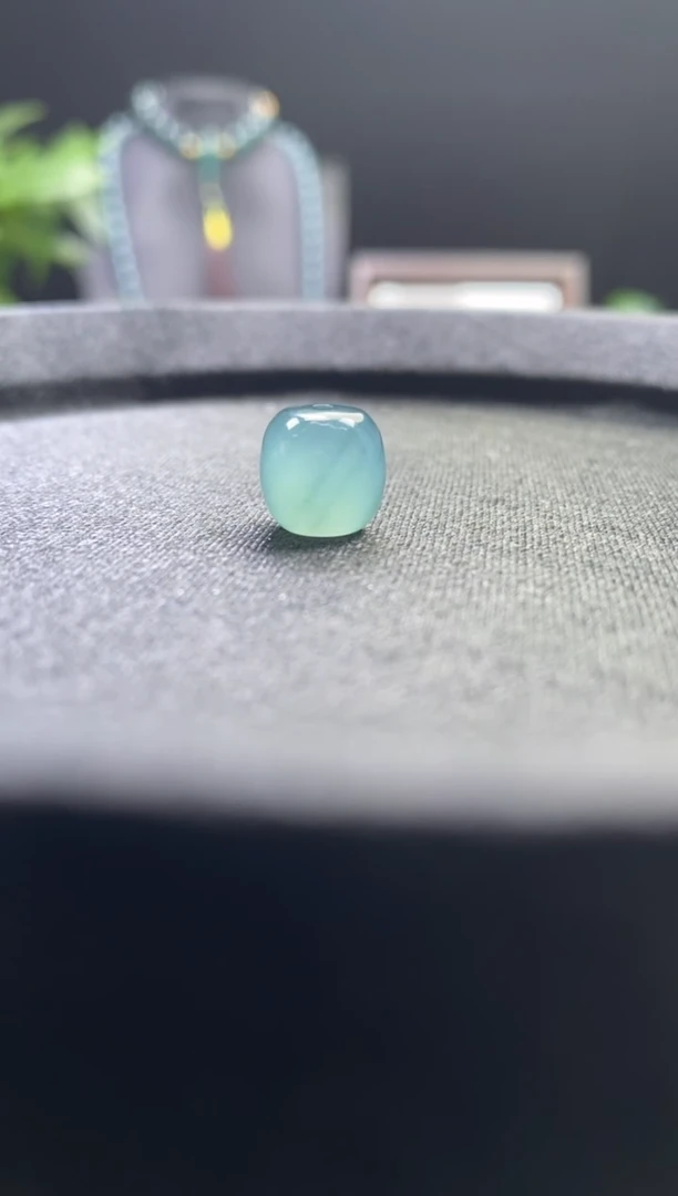 未镶嵌手链翡翠散珠卡10mm左右老型珠