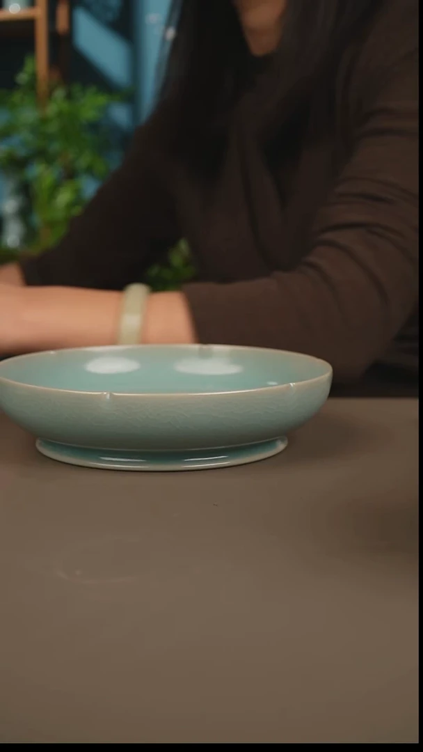 杯仿古葵口盘一级