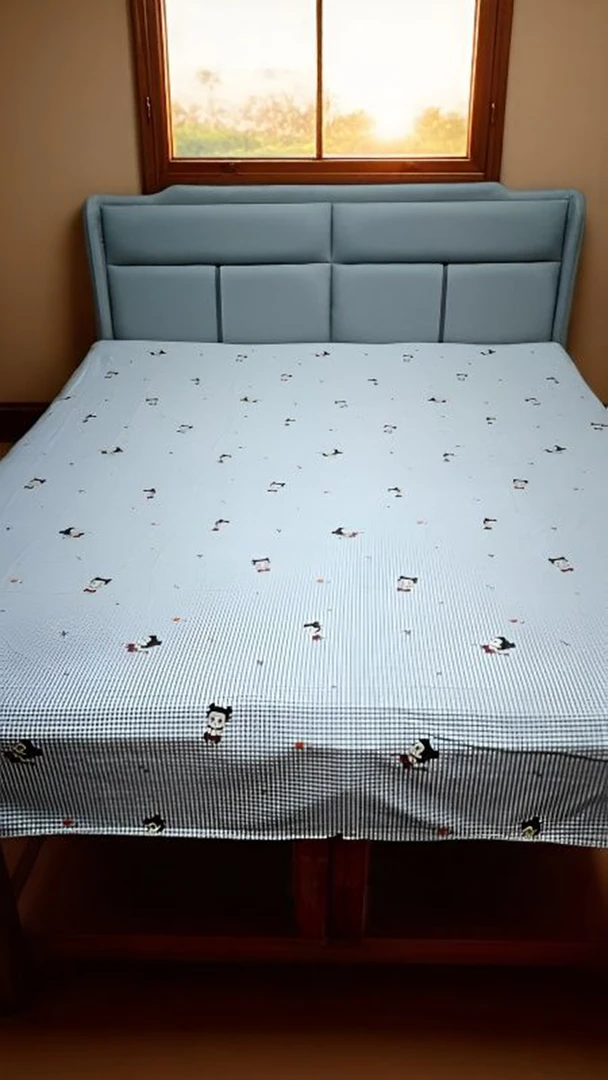 【小哪吒】动漫床单防尘床单加厚加长大尺寸透气宿舍居家床单四季