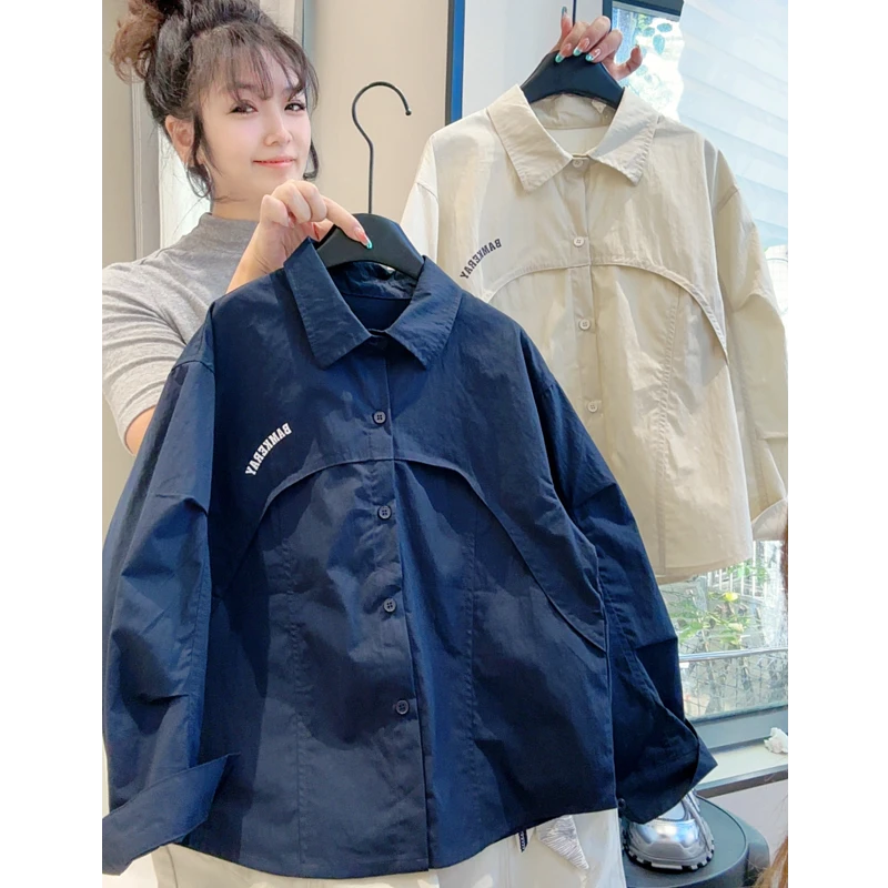 男童秋季衬衫上衣2025新款中大儿童秋装休闲外套MT68063