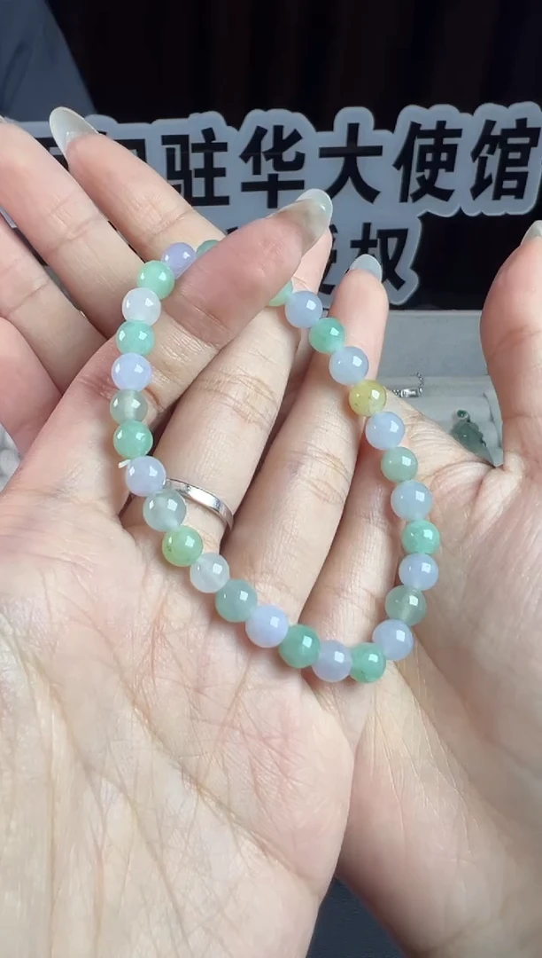 未镶嵌手串翡翠缅甸珠宝严选