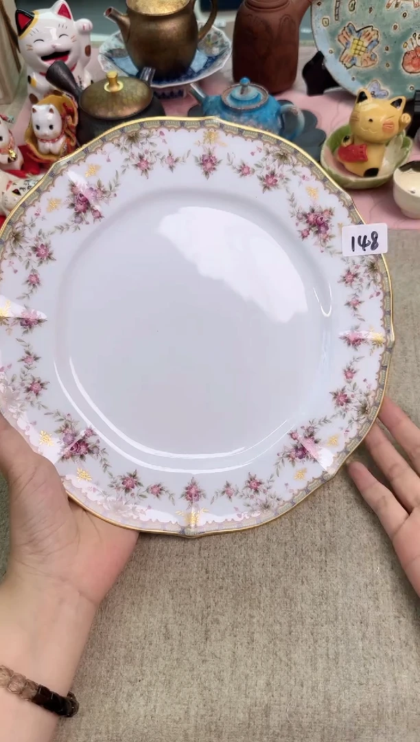 瓷片27cm泡泡家的瓷器真好看