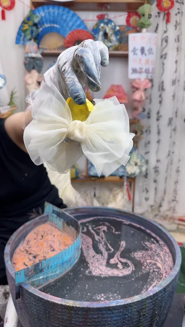 合金布艺网纱抓夹定制