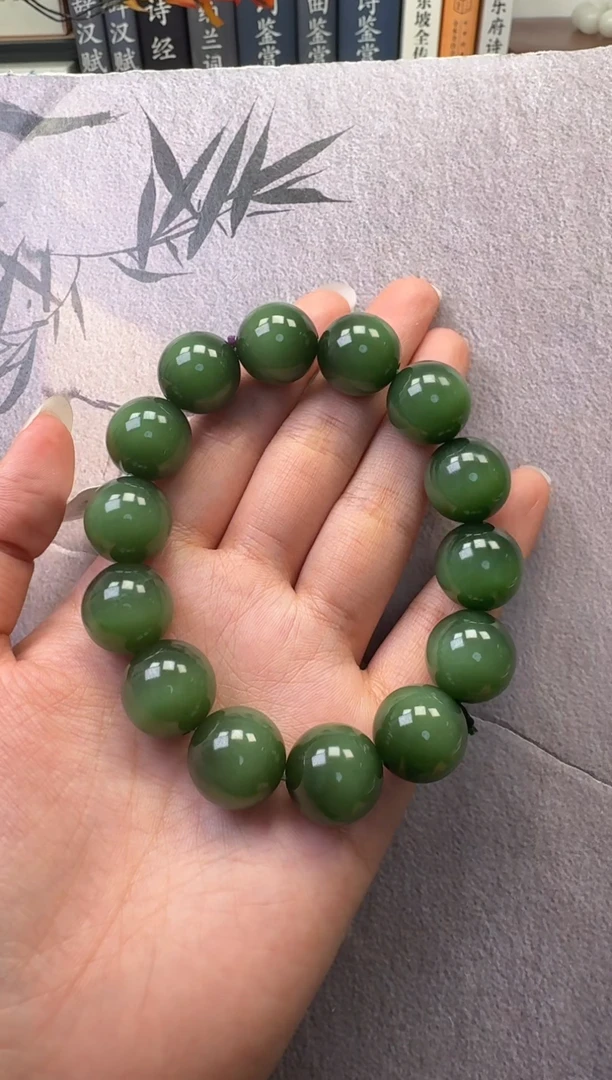 【闪购商品】和田玉（碧玉）手串未镶嵌手串