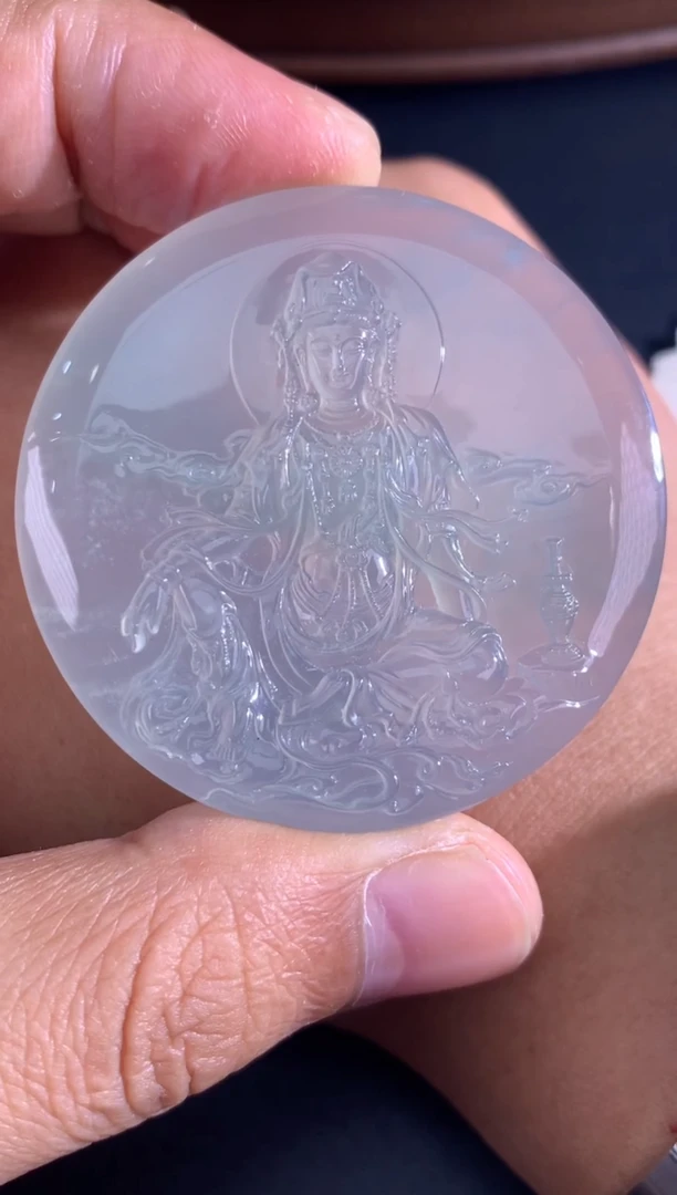 翡翠未镶嵌颈饰天然A货翡翠 定制翡翠 定金