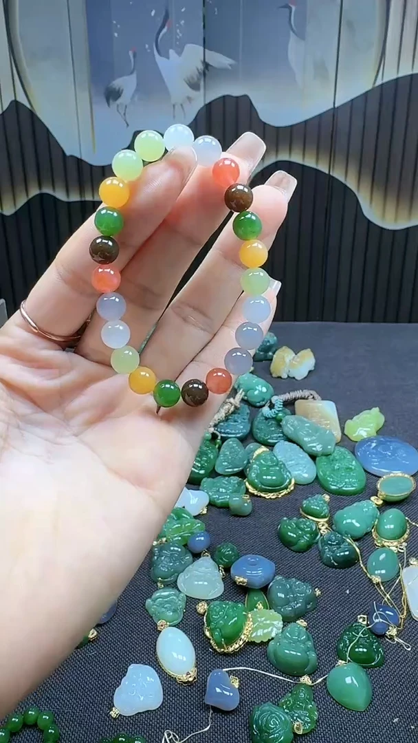 和田玉未镶嵌挂件8