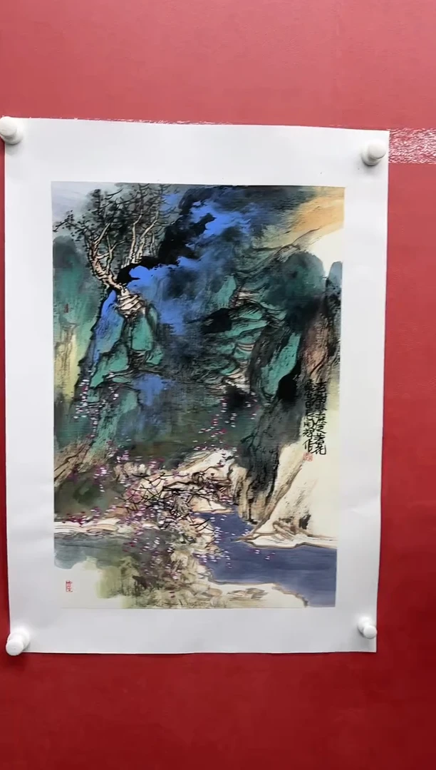 【闪购商品】绘画闫辉-2.7平尺-山水-纸片
